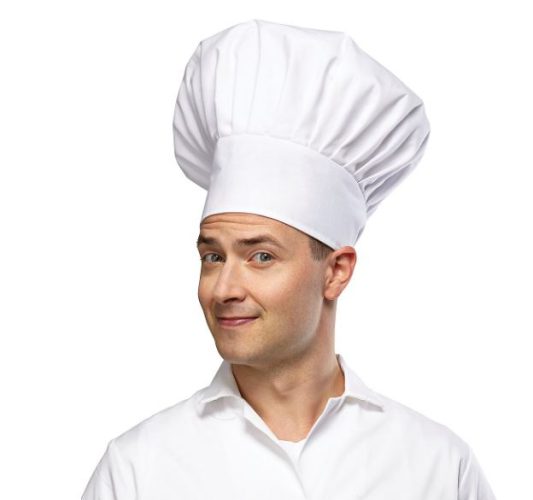 خرید کلاه آشپزی توک قارچی (Toque)
